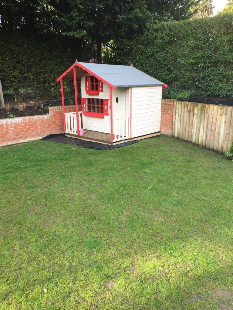 Bark play area - Maple Tree Carpentry